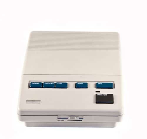 answering machine