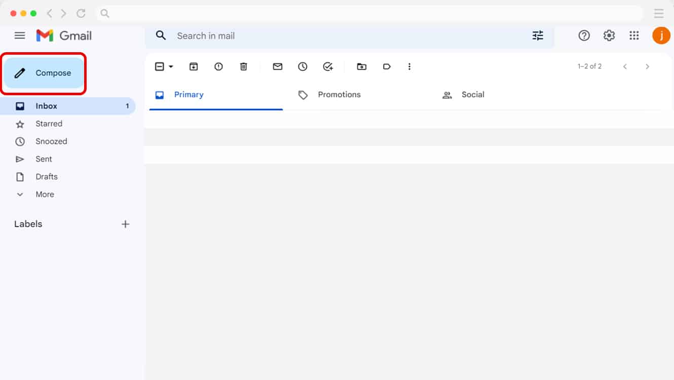 Compose a new email to fax online with eFax