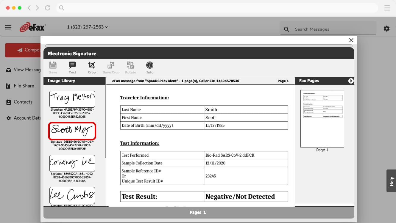 sign the pdf, edit it and send