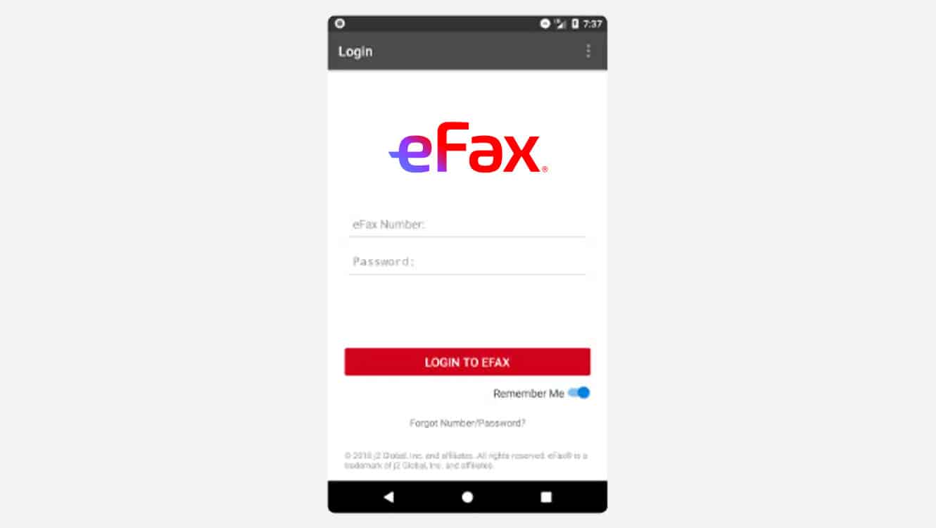 Signing a Fax on an Android Device