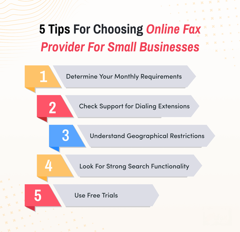 small businesses fax considerations