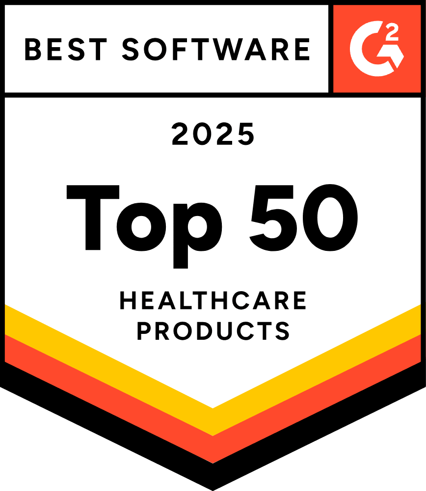 G2 badge: eFax recognized as Top 50 Healthcare Product in Best Software 2025