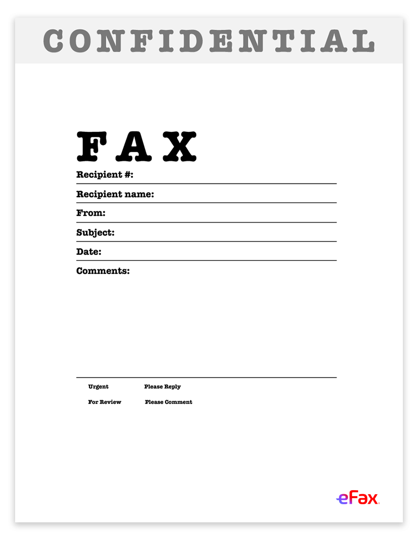 fax cover sheet secure graphic