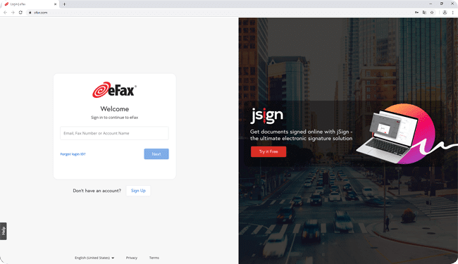 Open a new email and address it to the recipient’s fax number with @efaxsend.com.